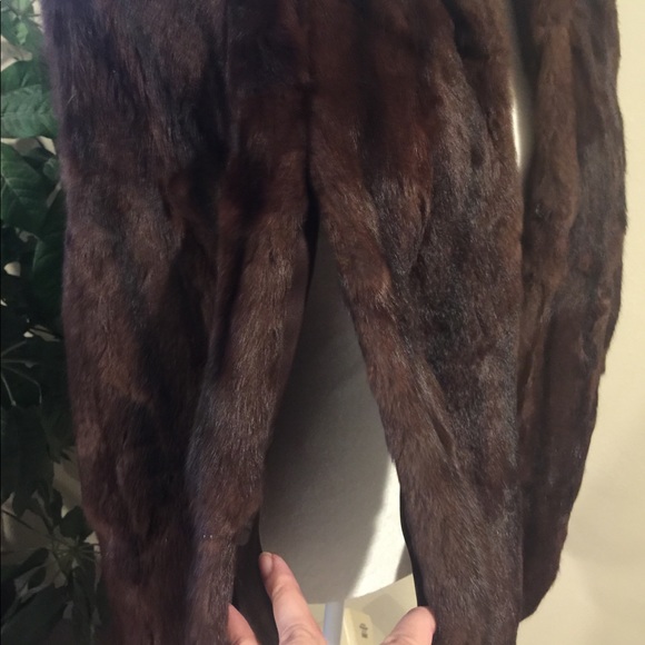 Vintage fur cape style coat - Picture 2 of 5